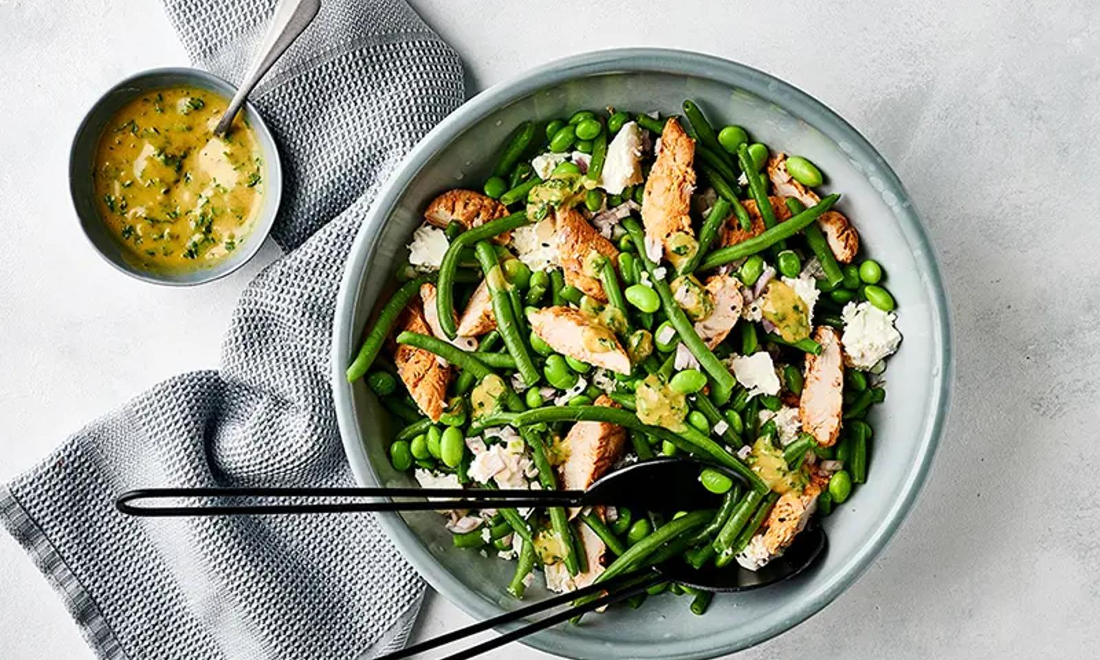 Ruoka-annos, kanasalaatti