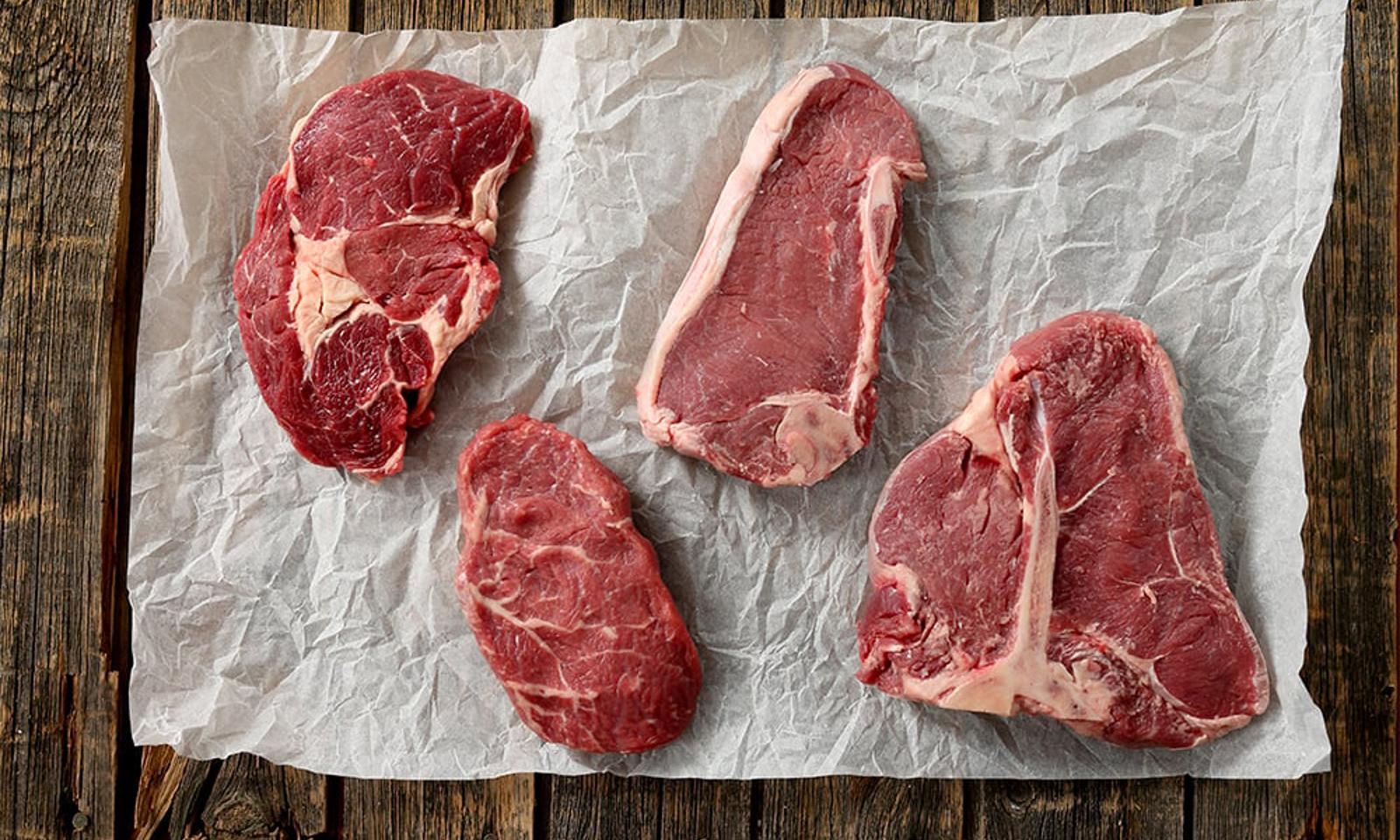 Naudan Pihvit Paperilla