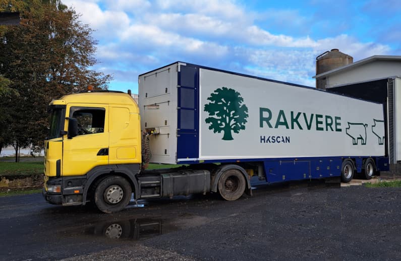 Rakvere Farmid AS põrsaveohaagis