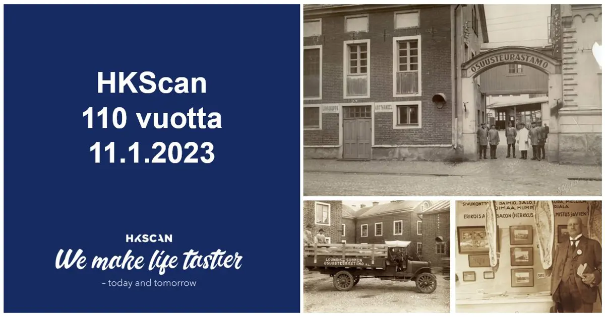 Hkscan HKScan 110 vuotta 11. tammikuuta 2023 - HKFoods