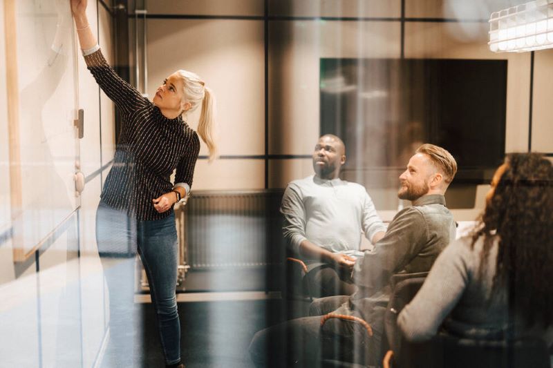 HKFoods Group of people at a meeting