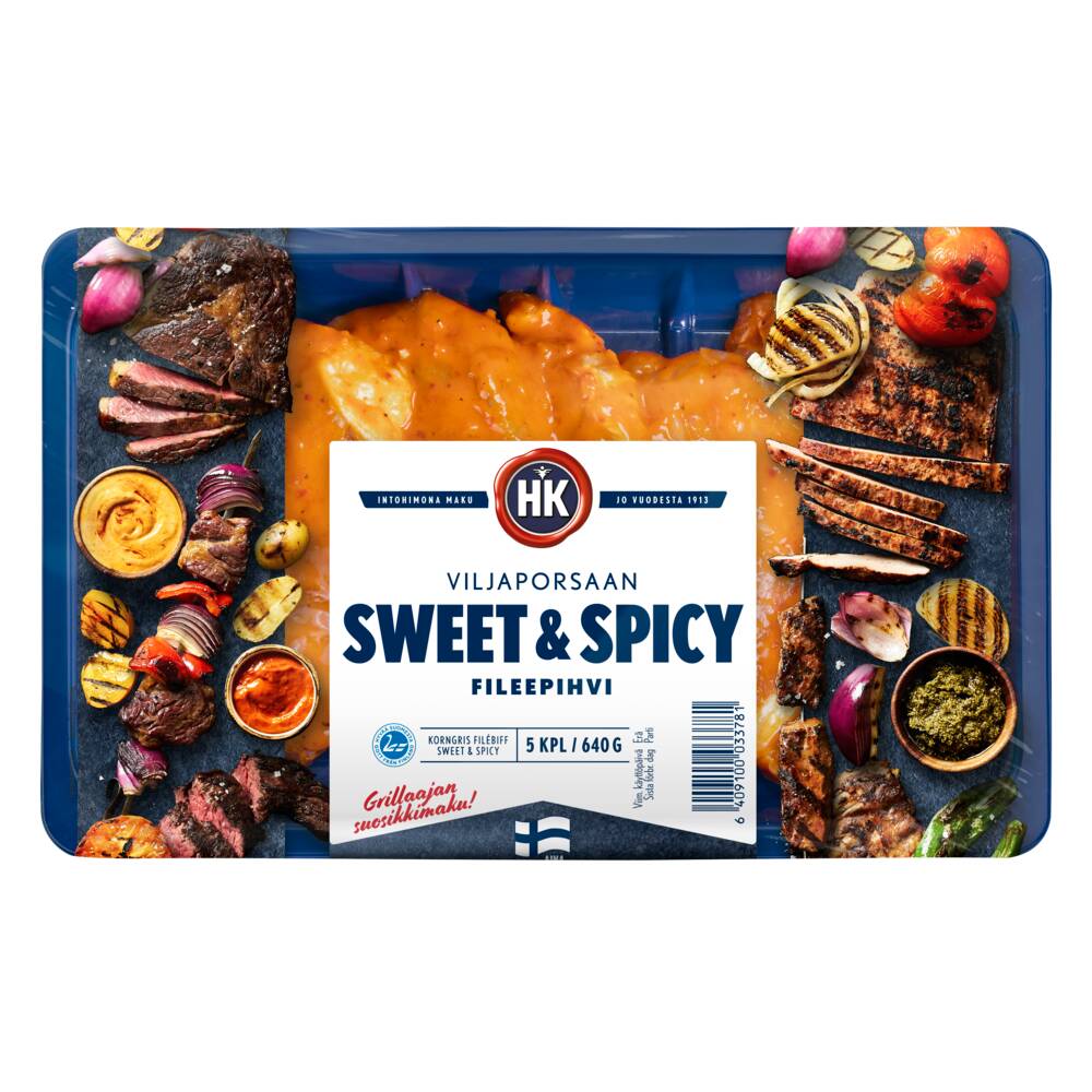3378 HK Vp Fileepihvi Sweet and spicy 640g