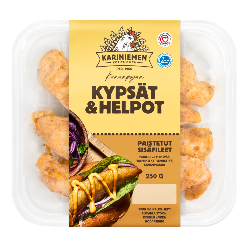 2197 KN Paistetut Sisafileet 250g