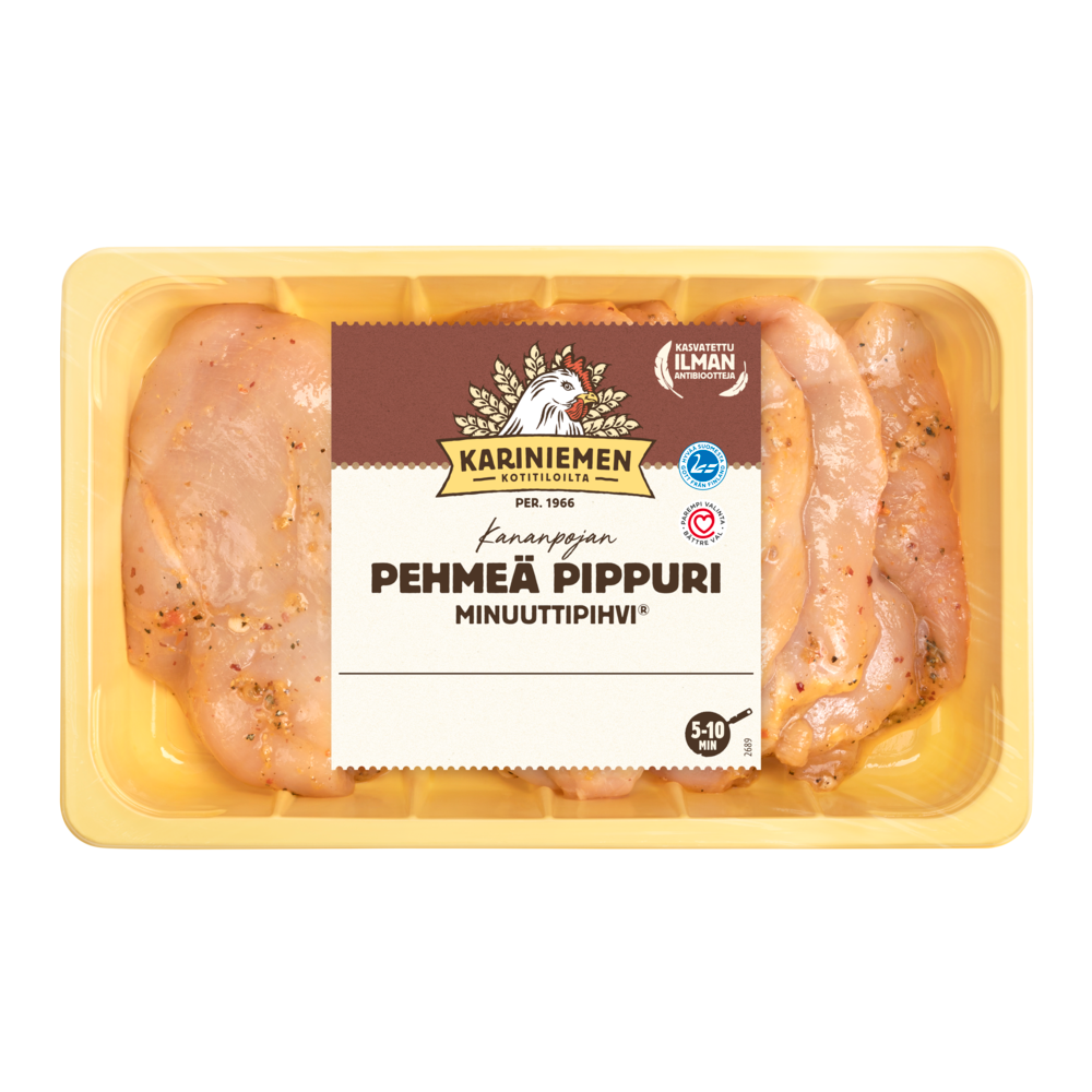 2689 KN Minuuttipihvi Pehmea pippuri 760g