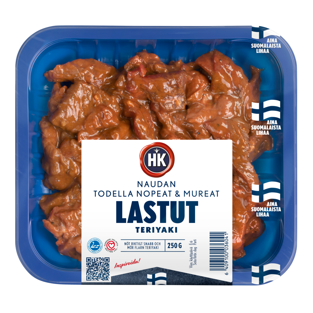 3604 HK Naudan Lastut teriyaki 250g