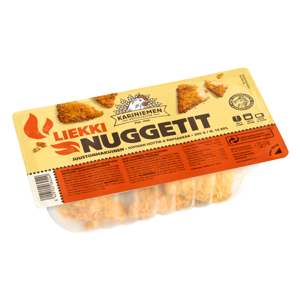 6454 KN Liekkinuggetit 200g