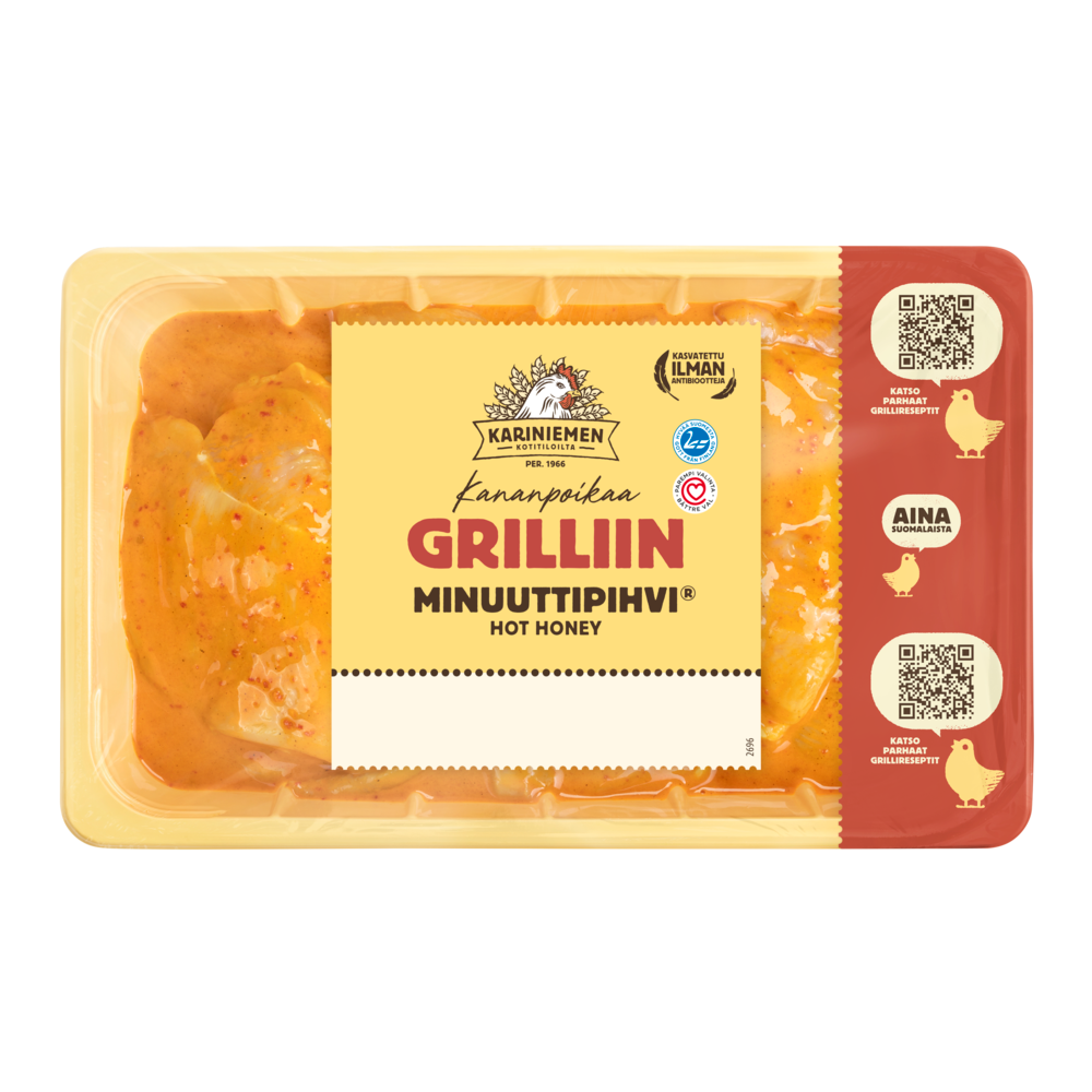 2696 KN Minuuttipihvi Hot Honey 760g