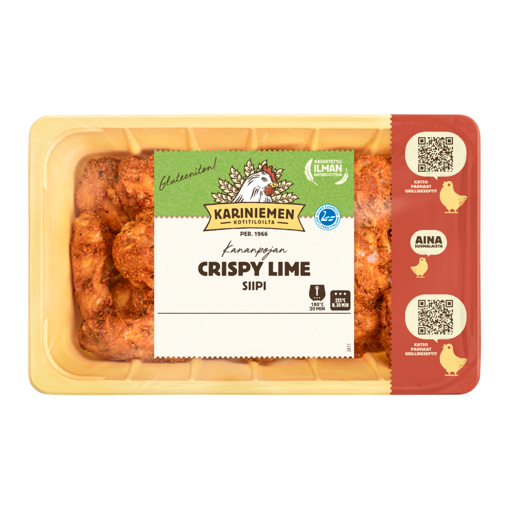 2811 KN Siipi Crispy Lime n1,1kg