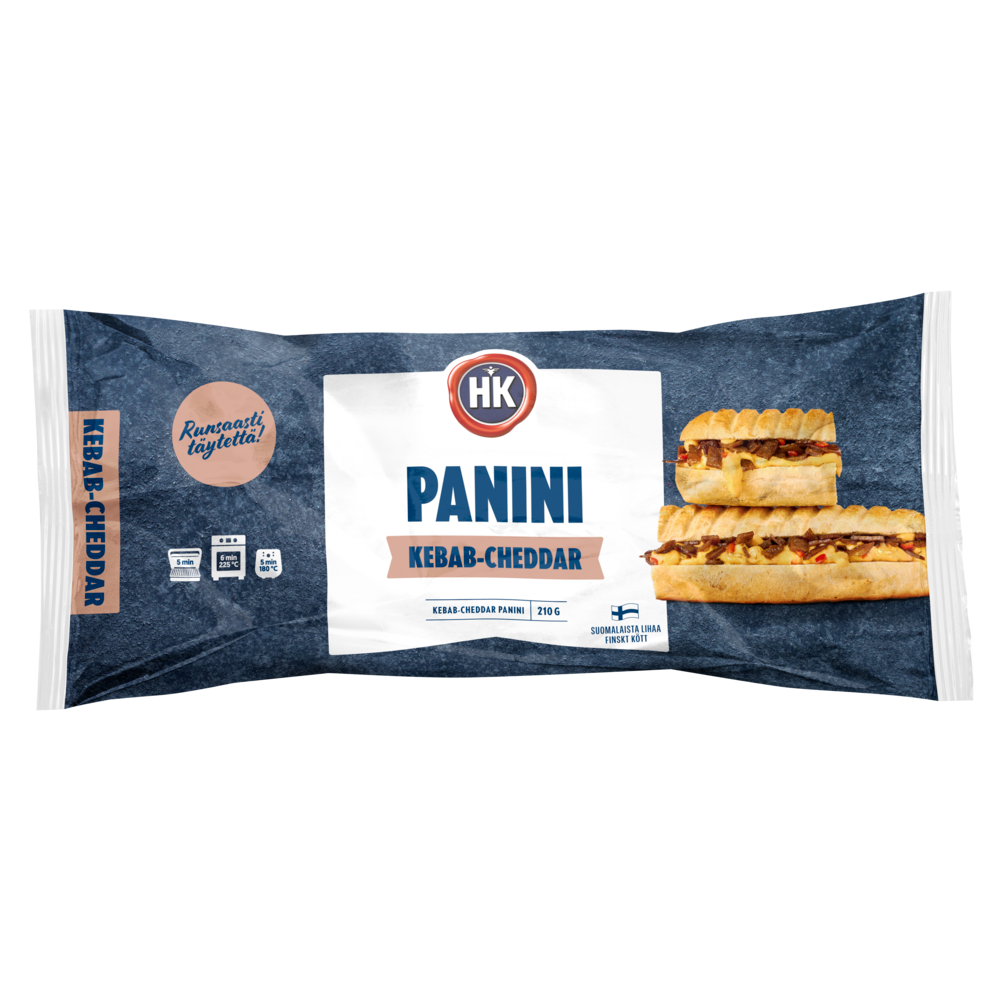 6839 HK Kebab Cheddar panini 210g