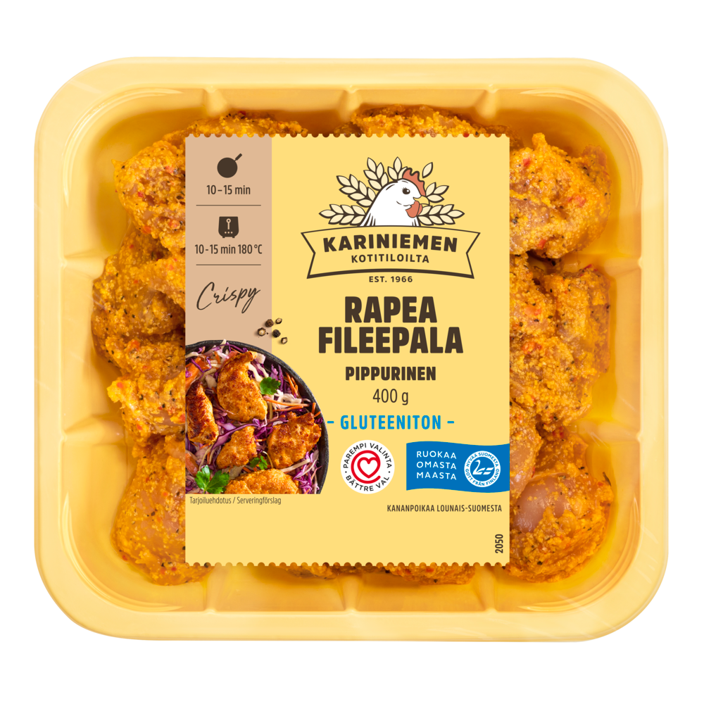 2050 KN Rapea Fileepala Pippurinen 400g