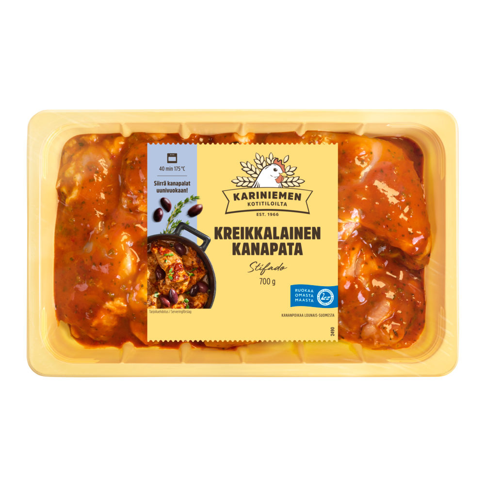 2490 KN Kreikkalainen Kanapata 700g