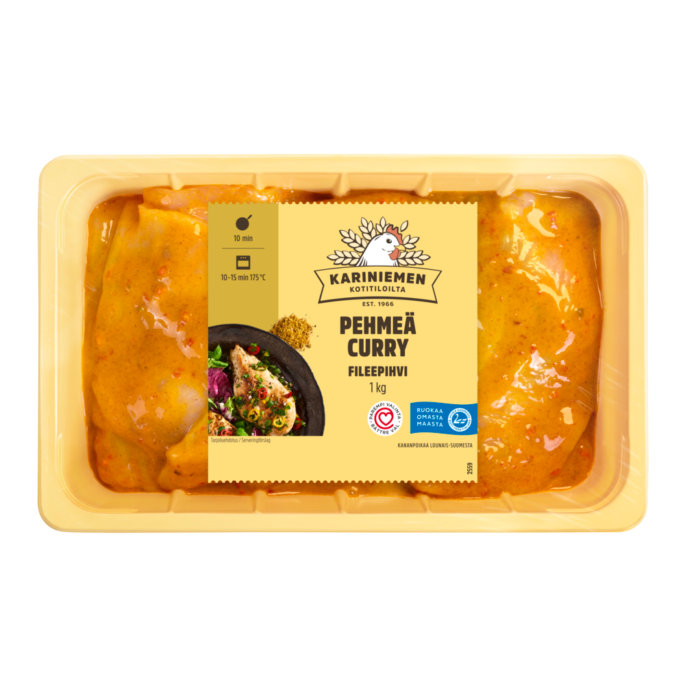 2559 KN Fileepihvi Pehmea Curry 1kg