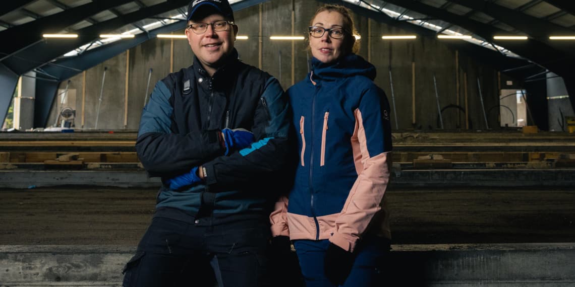 Antti ja Anne Varjola Yli Simolan tila