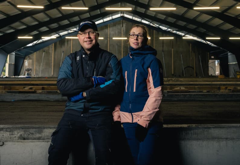 Antti ja Anne Varjola Yli Simolan tila