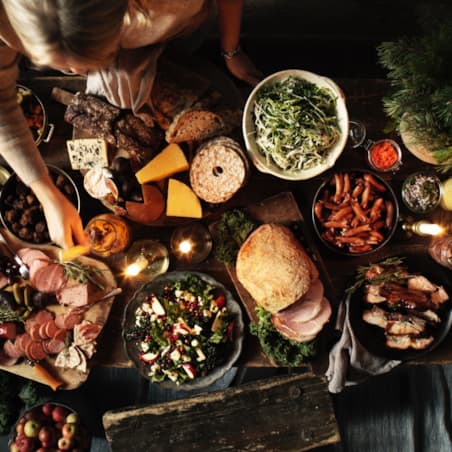 Christmas table 2