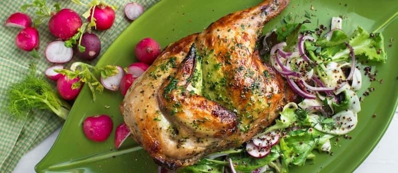Tallegg chicken